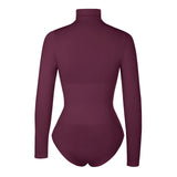 Soft shape modelujące body z golfem burgund