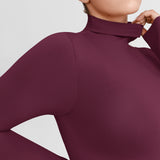 Soft shape modelujące body z golfem burgund