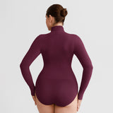 Soft shape modelujące body z golfem burgund