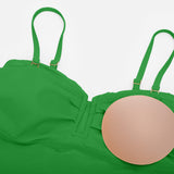Kostium kąpielowy- modelujący Gaja green