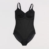 MILA  – body modelujące z dekoltem black